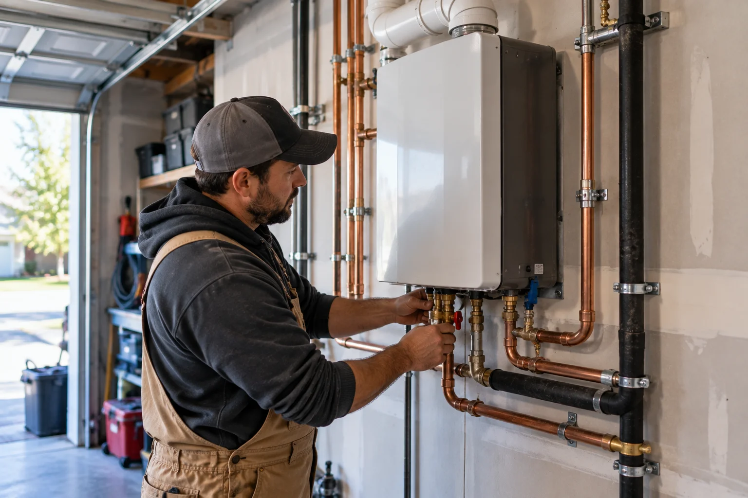 New tank or tankless water heater